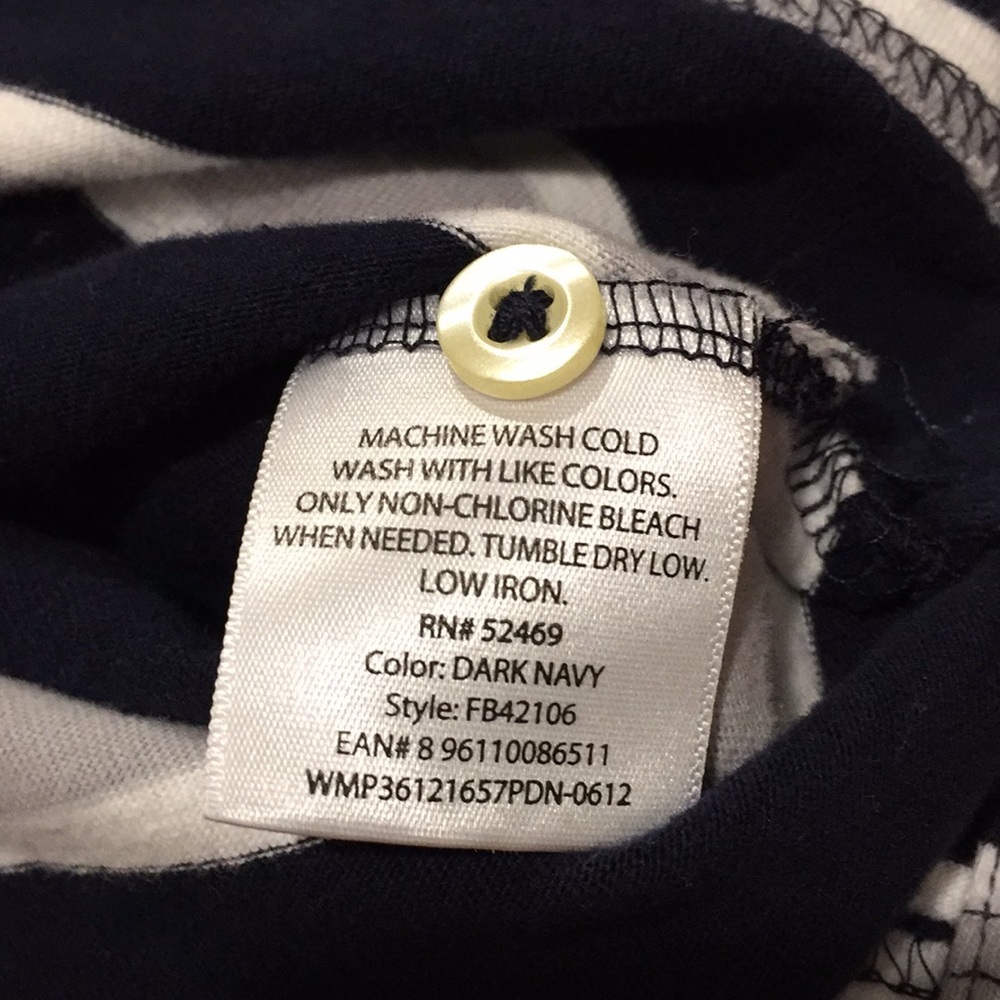 Faded Glory Boys striped blue/grey long sleeve - Picture 5 of 5